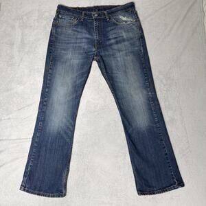 Men’s Levi’s Y2K 527 Distressed Bootcut Jeans- Size 34/30